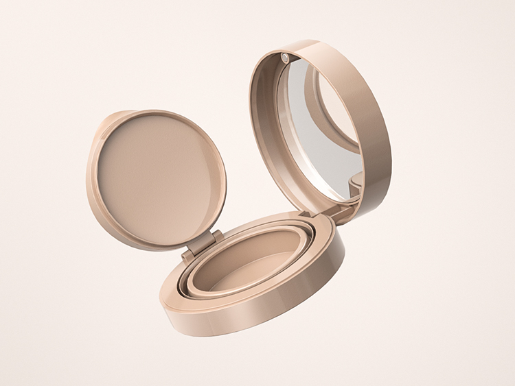 定制氣墊空盒圓形BB霜空盒子 定制氣墊空盒圓形BB霜空盒子