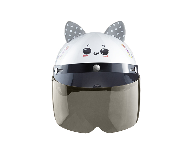 女電動(dòng)車頭盔四季可愛半盔安全帽現(xiàn)貨