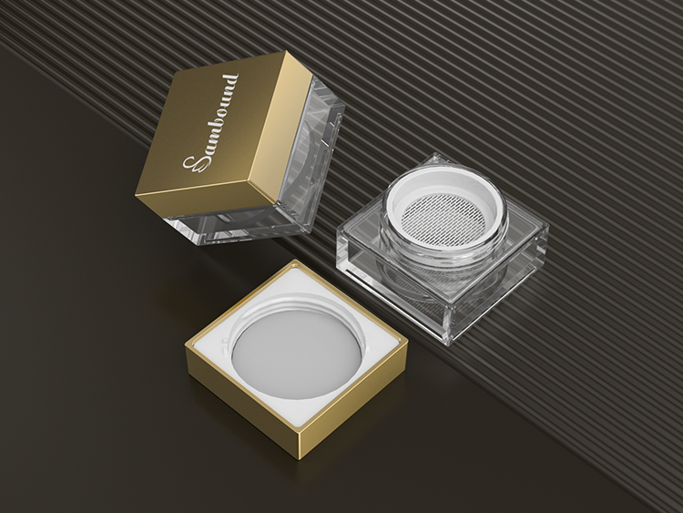 塑料蜜粉分裝盒散粉盒包材注塑加工 塑料蜜粉分裝盒散粉盒包材注塑加工