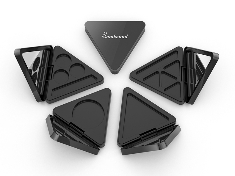 定制三角形眼影盤塑料包裝 定制三角形眼影盤塑料包裝