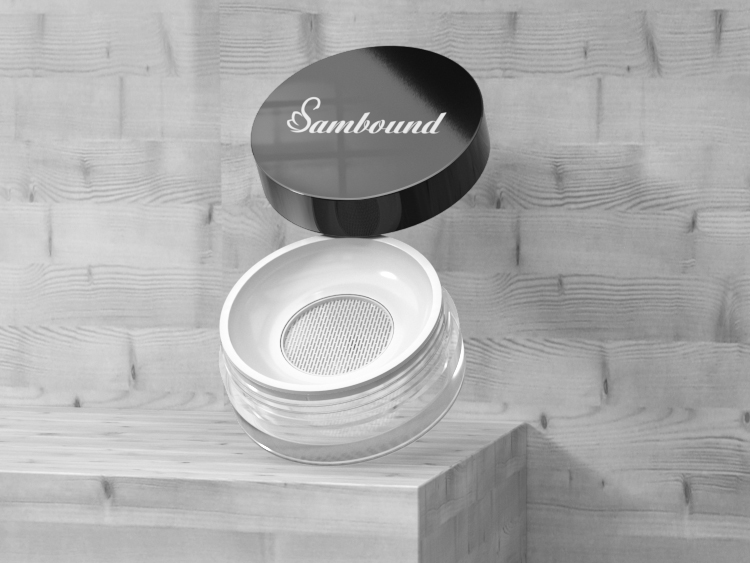 高透明帶濾網(wǎng)散粉分裝盒注塑件 高透明帶濾網(wǎng)散粉分裝盒注塑件